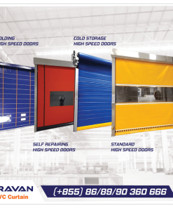 Collection of many types of high-speed rolling doors
